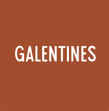 Galentines, dinner parties text image