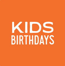kids birthdays and baby showers text image