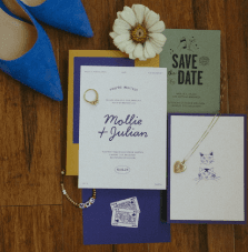 Wedding invitation suite